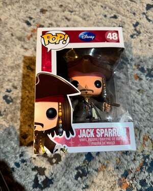Funko POP! Disney Pirates of the Caribbean Series 4 Jack Sparrow #48 Vaulted Vin